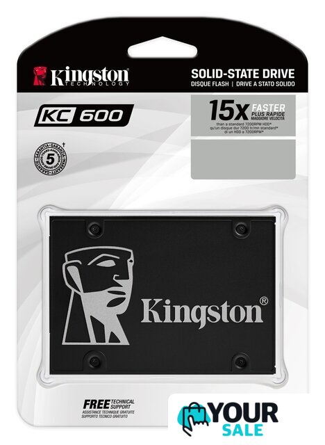 SSD Kingston KC600 256GB SKC600/256G - Изображение №4 — Интернет-магазин Your Sale