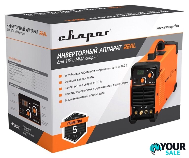 Сварочный инвертор Сварог Real TIG 200 (W223) - Изображение №6 — Интернет-магазин Your Sale