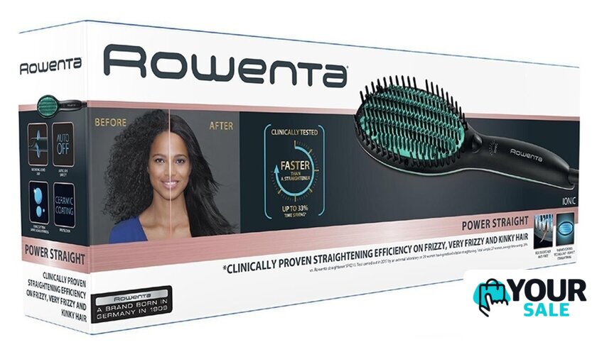 Щетка-выпрямитель Rowenta CF5820F0 - Изображение №3 — Интернет-магазин Your Sale