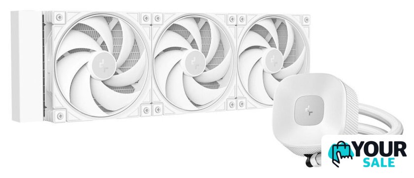 Система жидкостного охлаждения для процессора DeepCool LE360 V2 Pure White R-LE360PURE-WHLNMD-G-1 - Изображение №1 — Интернет-магазин Your Sale