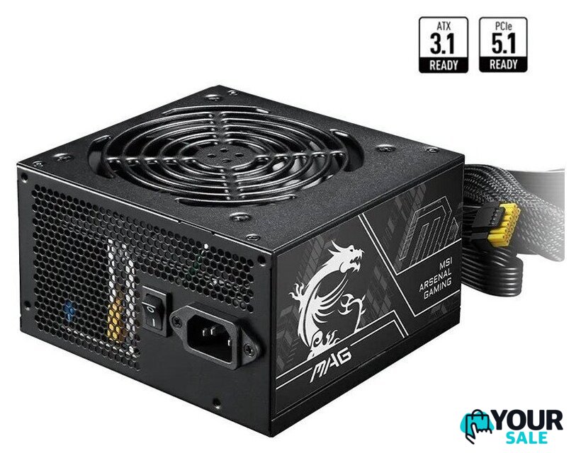 Блок питания MSI MAG A750BN PCIE5 II - Изображение №4 — Интернет-магазин Your Sale