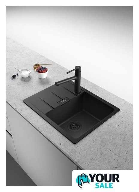 Кухонная мойка Franke Centro CNG 611-62 114.0757.388 (черный матовый) - Изображение №3 — Интернет-магазин Your Sale