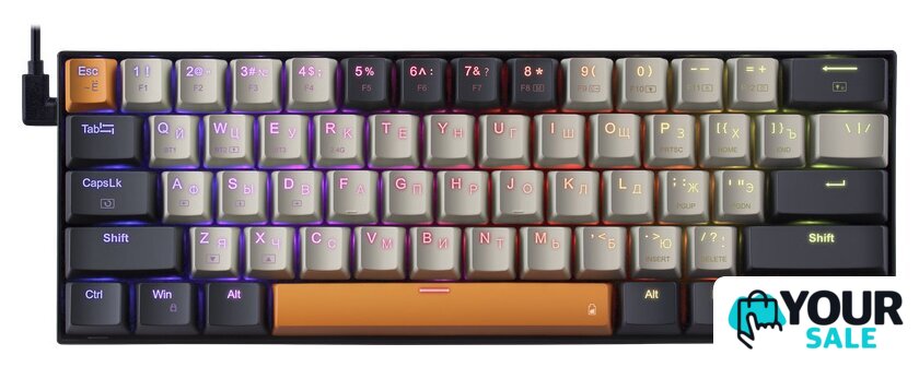 Клавиатура Redragon Caraxes Pro (черный/серый) - Изображение №1 — Интернет-магазин Your Sale