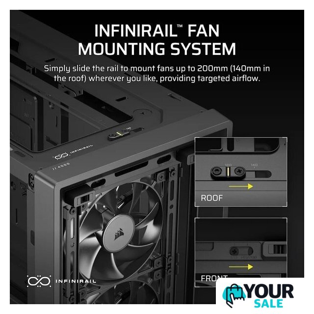 Корпус Corsair Frame 4000D Wood RS CC-9011340-WW - Изображение №5 — Интернет-магазин Your Sale
