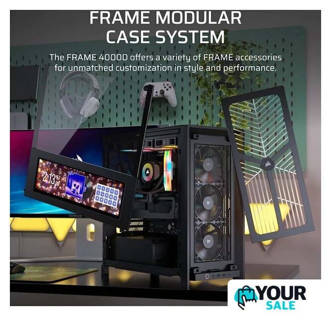 Корпус Corsair Frame 4000D Wood RS CC-9011340-WW - Изображение №6 — Интернет-магазин Your Sale