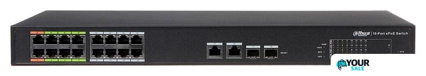 Управляемый коммутатор 2-го уровня Dahua LR2218-16ET-240 - Изображение №1 — Интернет-магазин Your Sale
