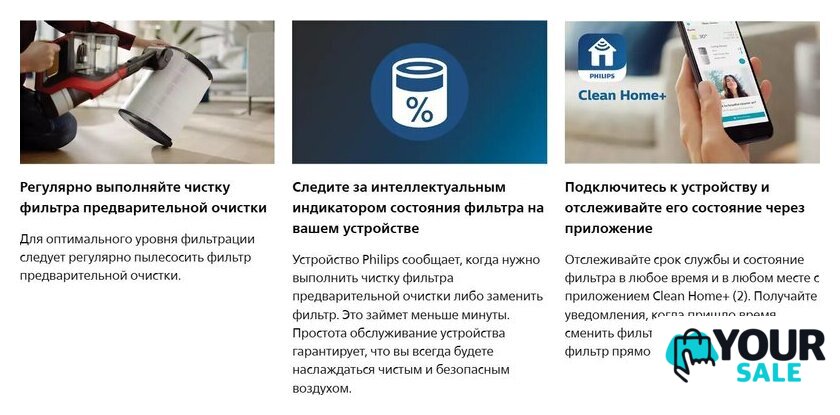 Фильтр увлажняющий Philips FY4440/30 - Изображение №3 — Интернет-магазин Your Sale