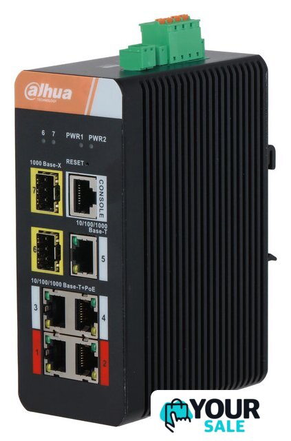 Управляемый коммутатор 2-го уровня Dahua DH-IS4207-4GT-120 - Изображение №1 — Интернет-магазин Your Sale