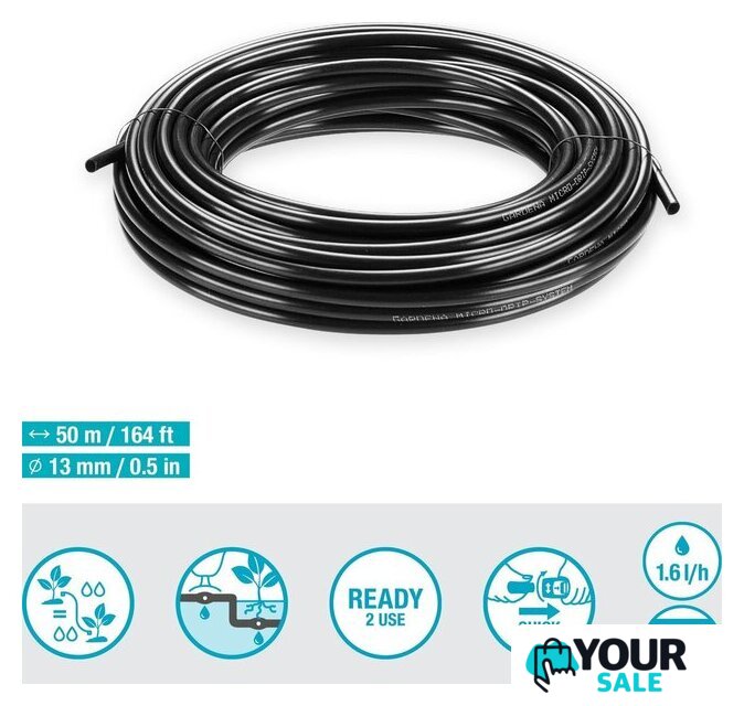 Шланг для капельного полива Gardena 13504-20 (1/2