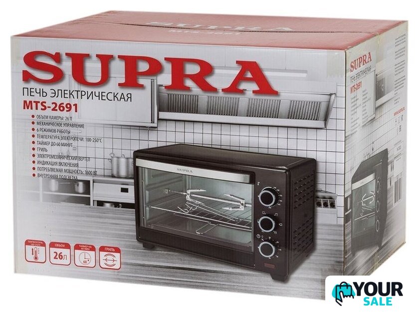 Мини-печь Supra MTS-2691 - Изображение №12 — Интернет-магазин Your Sale
