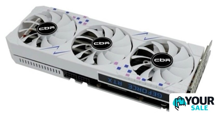 Видеокарта CBR GeForce RTX 3070 Ti 8GB GDDR6X VGA-STX3070TI-8G-RTL - Изображение №2 — Интернет-магазин Your Sale