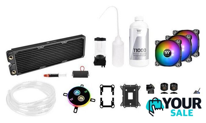 Система жидкостного охлаждения для процессора Thermaltake Pacific C360 DDC Soft Tube Water Cooling Kit - Изображение №1 — Интернет-магазин Your Sale