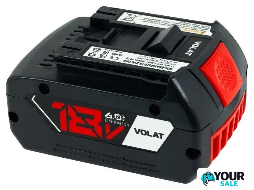 Аккумулятор VOLAT VT-BOS-GBA180-18.0V6.0AH (18В/6 Ah) - Изображение №1 — Интернет-магазин Your Sale