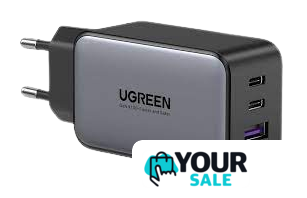 Сетевое зарядное Ugreen CD244 10335 (черный) - Изображение №1 — Интернет-магазин Your Sale