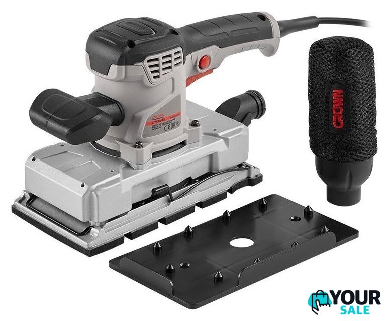 Виброшлифмашина Crown CT13682V - Изображение №2 — Интернет-магазин Your Sale