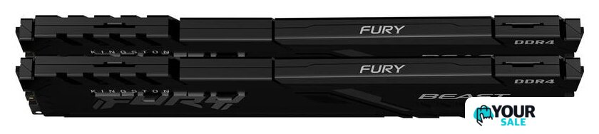 Оперативная память Kingston FURY Beast 4x8GB DDR4 PC4-28800 KF436C17BBK4/32 - Изображение №5 — Интернет-магазин Your Sale