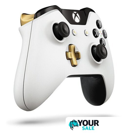 Геймпад Microsoft Xbox One Special Edition Lunar White Wireless Controller - Изображение №5 — Интернет-магазин Your Sale