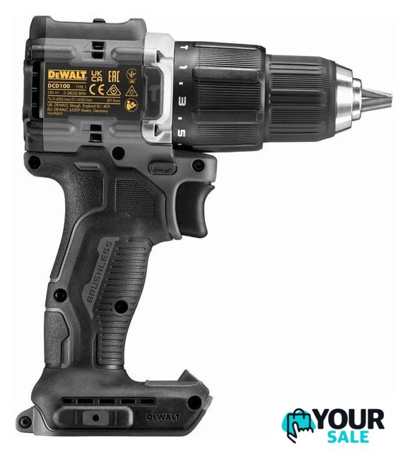 Ударная дрель-шуруповерт DeWalt DCD100P2T (с 2-мя АКБ, кейс) - Изображение №4 — Интернет-магазин Your Sale