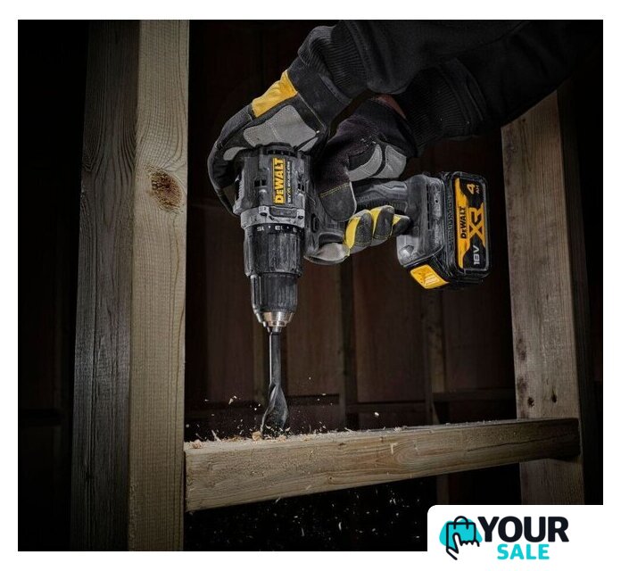 Ударная дрель-шуруповерт DeWalt DCD100P2T (с 2-мя АКБ, кейс) - Изображение №7 — Интернет-магазин Your Sale