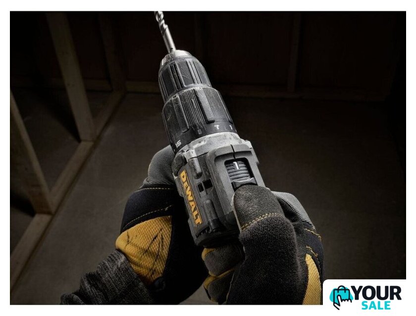 Ударная дрель-шуруповерт DeWalt DCD100P2T (с 2-мя АКБ, кейс) - Изображение №6 — Интернет-магазин Your Sale
