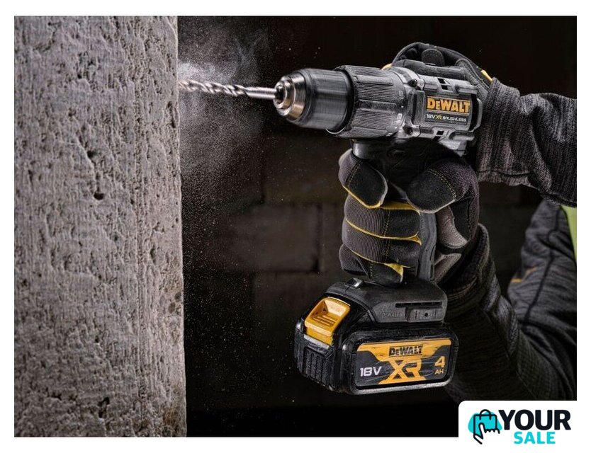 Ударная дрель-шуруповерт DeWalt DCD100P2T (с 2-мя АКБ, кейс) - Изображение №8 — Интернет-магазин Your Sale