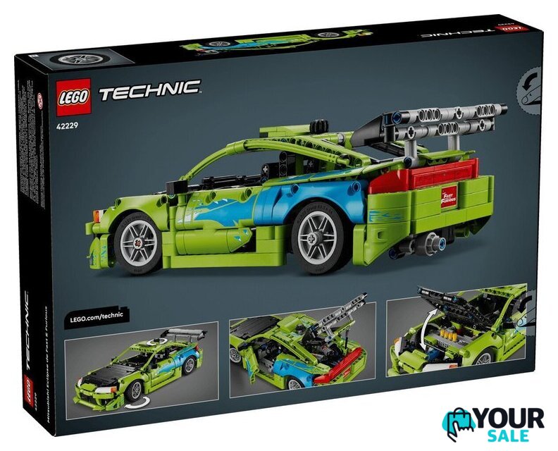 Конструктор LEGO Technic 42229 Fast and Furious Mitsubishi Eclipse - Изображение №15 — Интернет-магазин Your Sale