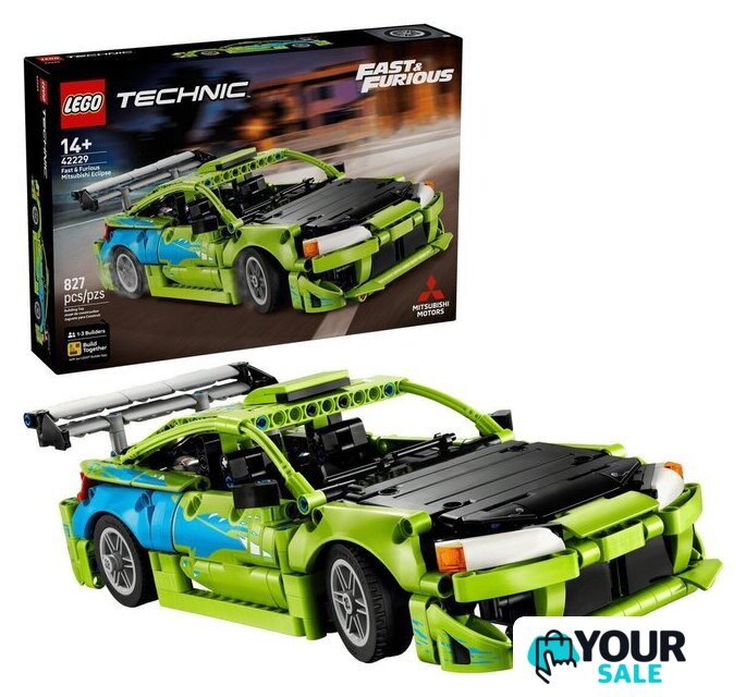 Конструктор LEGO Technic 42229 Fast and Furious Mitsubishi Eclipse - Изображение №1 — Интернет-магазин Your Sale
