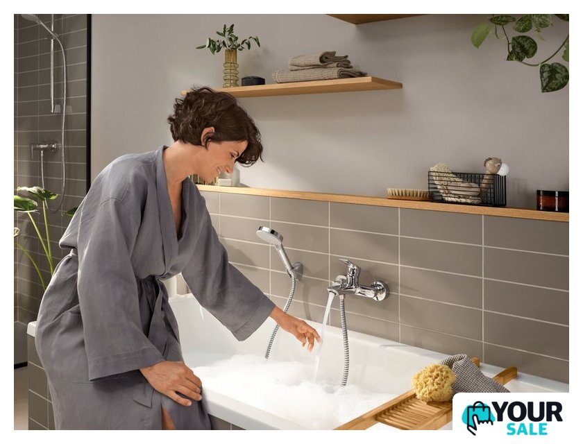Смеситель Hansgrohe Rebris E Chrom 72450000 - Изображение №2 — Интернет-магазин Your Sale