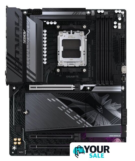 Материнская плата Gigabyte B850 Aorus Elite WiFi7 (rev. 1.1) - Изображение №1 — Интернет-магазин Your Sale