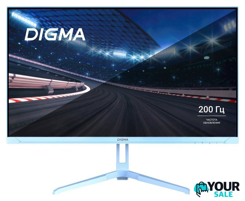 Игровой монитор Digma Overdrive 24P410F (голубой) - Изображение №1 — Интернет-магазин Your Sale