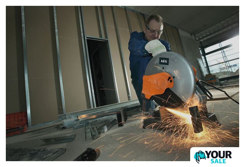 Монтажная (отрезная) пила AEG Powertools SMT 355 - Изображение №2 — Интернет-магазин Your Sale