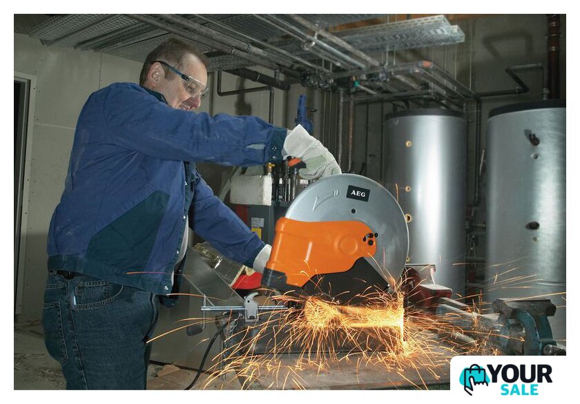 Монтажная (отрезная) пила AEG Powertools SMT 355 - Изображение №5 — Интернет-магазин Your Sale