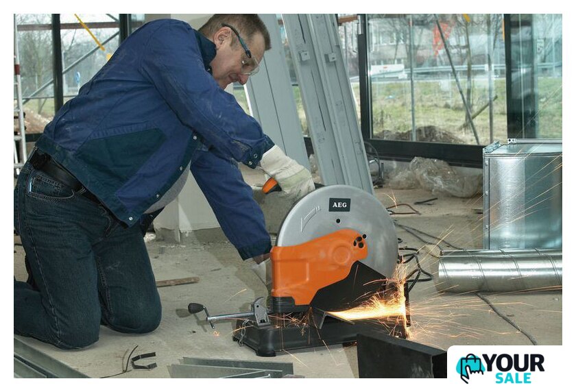 Монтажная (отрезная) пила AEG Powertools SMT 355 - Изображение №7 — Интернет-магазин Your Sale