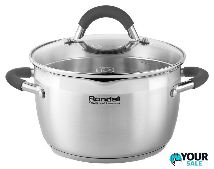 Кастрюля Rondell Flamme RDS-025 - Изображение №2 — Интернет-магазин Your Sale
