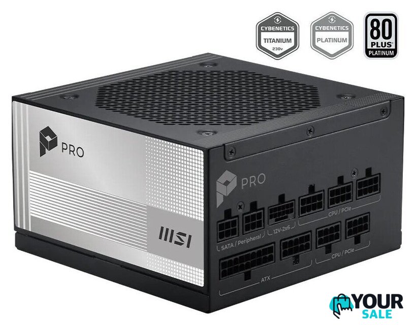 Блок питания MSI PRO A1000PL PCIE5 - Изображение №4 — Интернет-магазин Your Sale