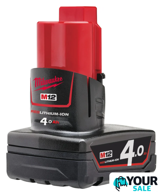 Аккумулятор Milwaukee M12 M12B4 4932430065 (12В/4 Ач) - Изображение №1 — Интернет-магазин Your Sale