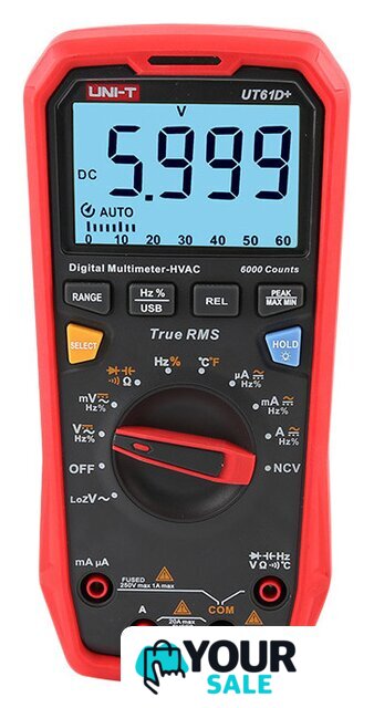 Мультиметр UNI-T UT61D+ - Изображение №1 — Интернет-магазин Your Sale