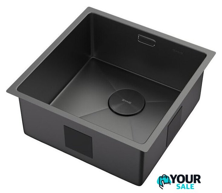 Кухонная мойка ZorG Zerox 44 U / IF Zurinox PVD Gunblack - Изображение №2 — Интернет-магазин Your Sale