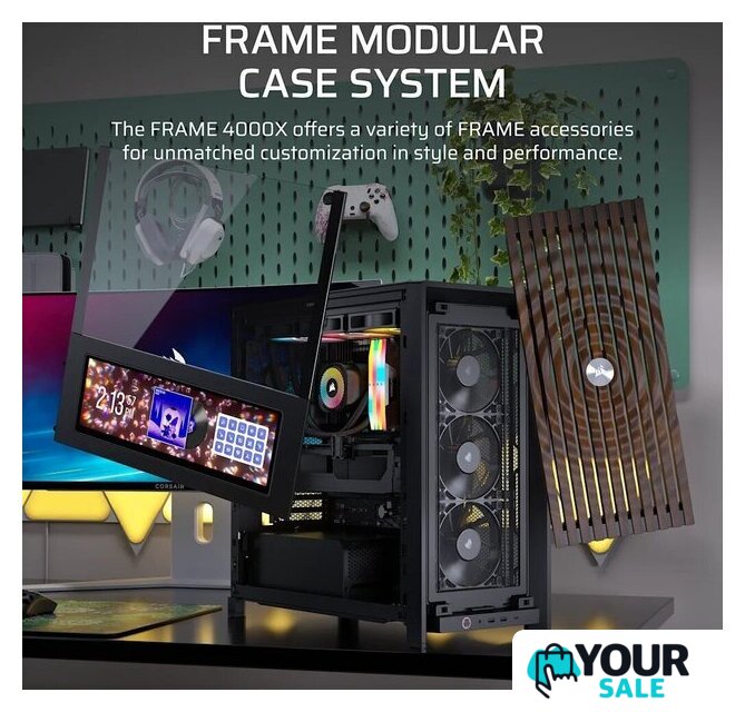 Корпус Corsair Frame 4000X RS CC-9011302-WW - Изображение №6 — Интернет-магазин Your Sale