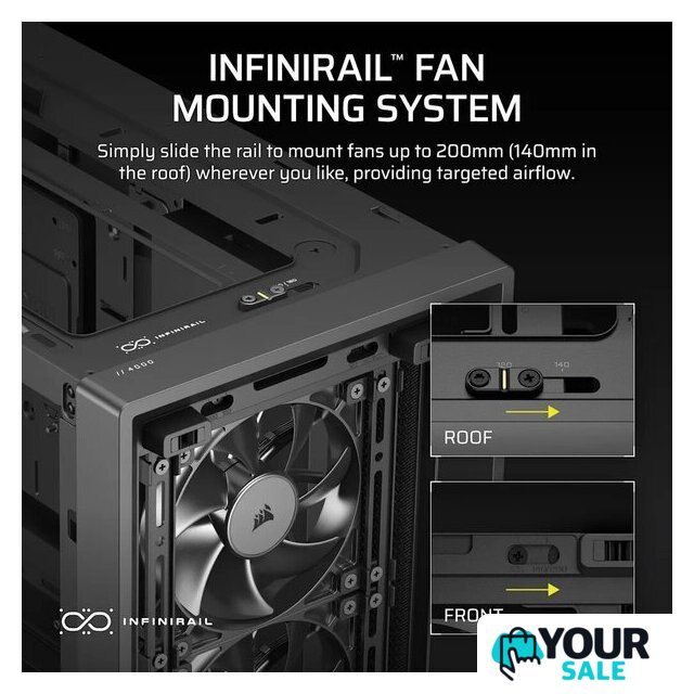 Корпус Corsair Frame 4000X RS CC-9011302-WW - Изображение №8 — Интернет-магазин Your Sale
