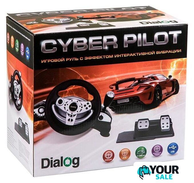 Руль Dialog GW-155VR - Изображение №7 — Интернет-магазин Your Sale