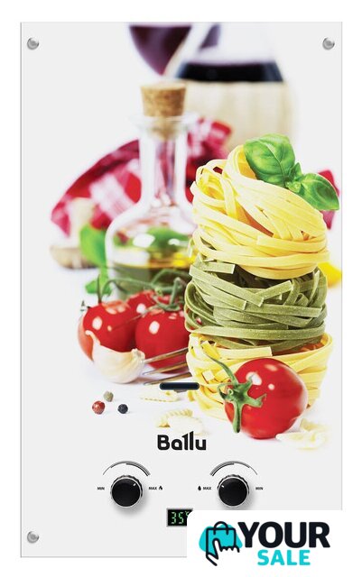 Газовая колонка Ballu GWH 10 Fiery Glass Pasta - Изображение №2 — Интернет-магазин Your Sale