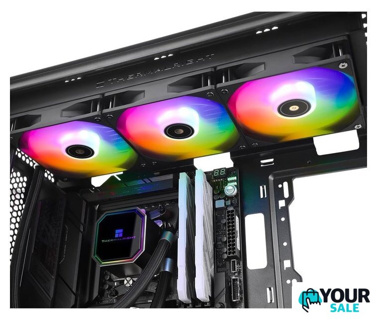Система жидкостного охлаждения для процессора Thermalright Frozen Prism 360 ARGB (черный) - Изображение №5 — Интернет-магазин Your Sale