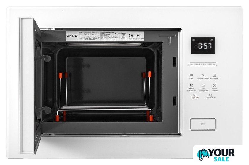 Микроволновая печь Akpo MEA 925 08 SEA05 WH - Изображение №3 — Интернет-магазин Your Sale
