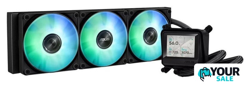 Система жидкостного охлаждения для процессора ASUS Max Gaming LC 360 ARGB LCD - Изображение №1 — Интернет-магазин Your Sale