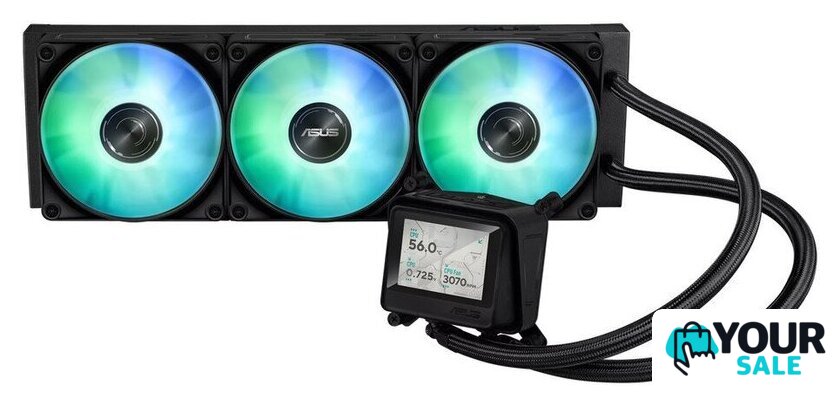 Система жидкостного охлаждения для процессора ASUS Max Gaming LC 360 ARGB LCD - Изображение №3 — Интернет-магазин Your Sale