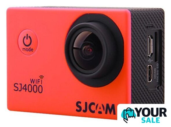 Экшен-камера SJCAM SJ4000 WiFi (красный) - Изображение №1 — Интернет-магазин Your Sale