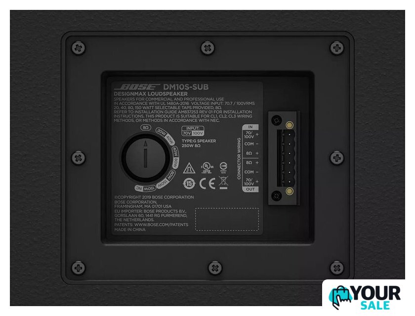  Bose DesignMax DM10S Sub (черный) - Изображение №3 — Интернет-магазин Your Sale