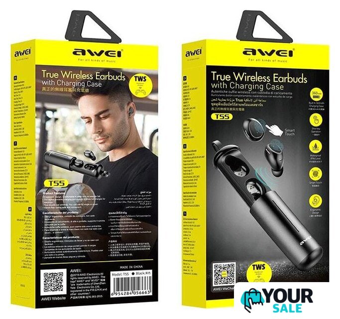 Наушники Awei T55 - Изображение №3 — Интернет-магазин Your Sale