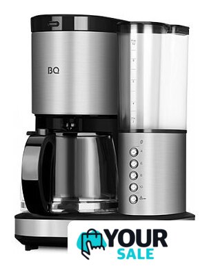 Кофеварка BQ CM7002 (сталь/черный) - Изображение №1 — Интернет-магазин Your Sale